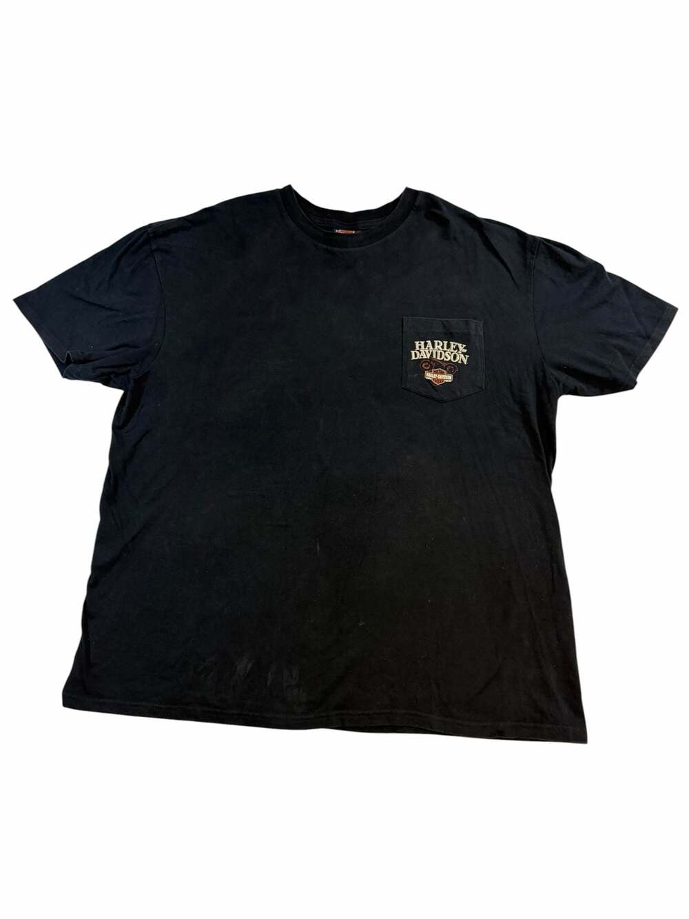 Harley Davidson Orlando Florida T Shirt 2XL Pocket Gator Swamp Biker - Picture 3 of 11